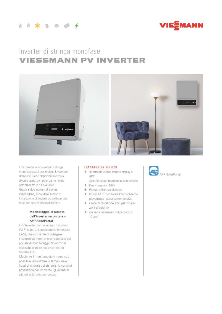 Inverter di stringa monofase